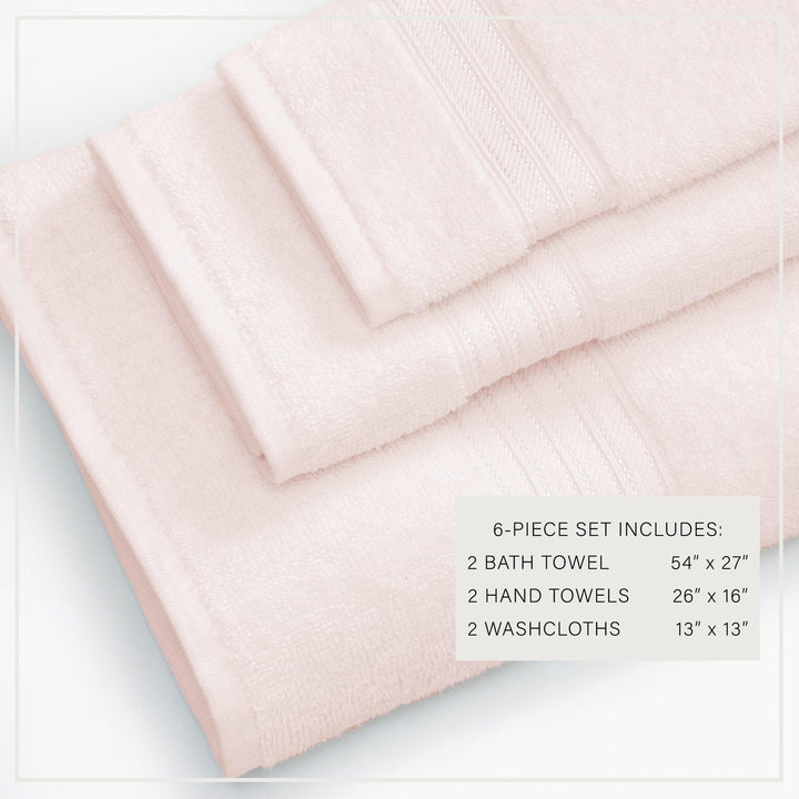Cotton Terry Bath Towel Set - Cooper Collection