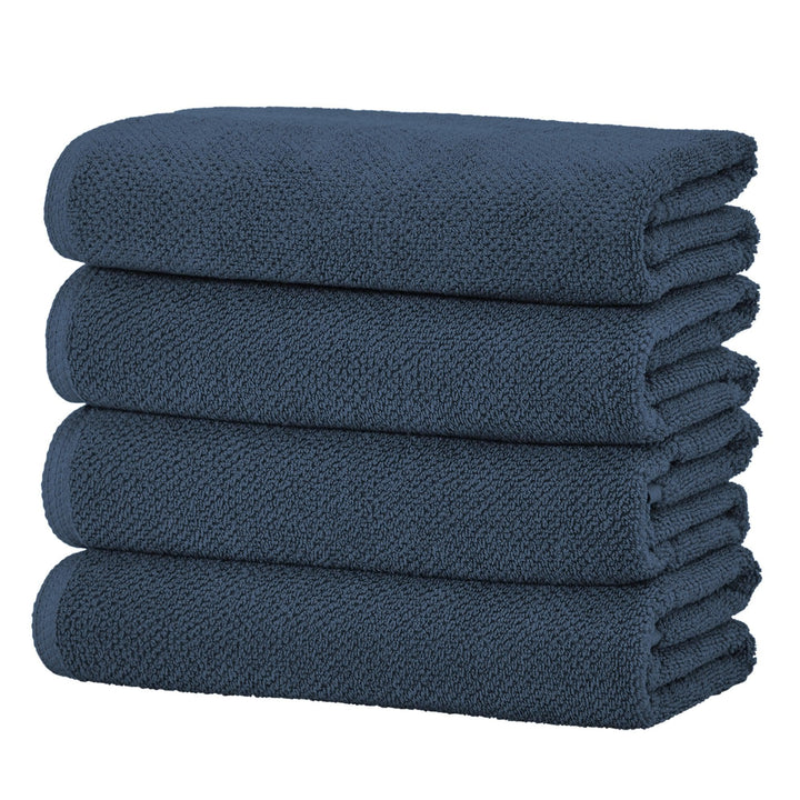 Cotton Textured Bath Towel Set - Acacia Collection