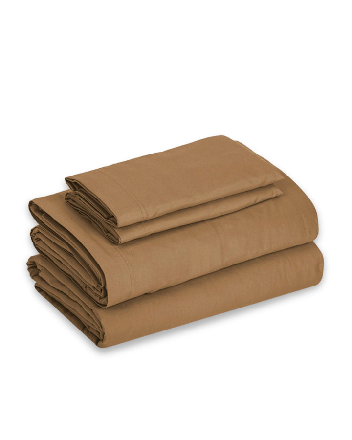 Cotton Khaki Sheets
