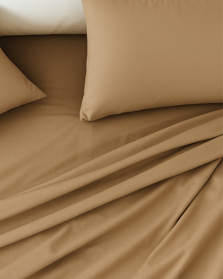 Cotton Khaki Sheets