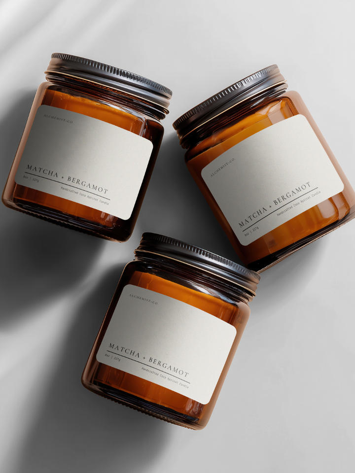 Matcha Bergamot + Green Tea Zen Wellness Candle