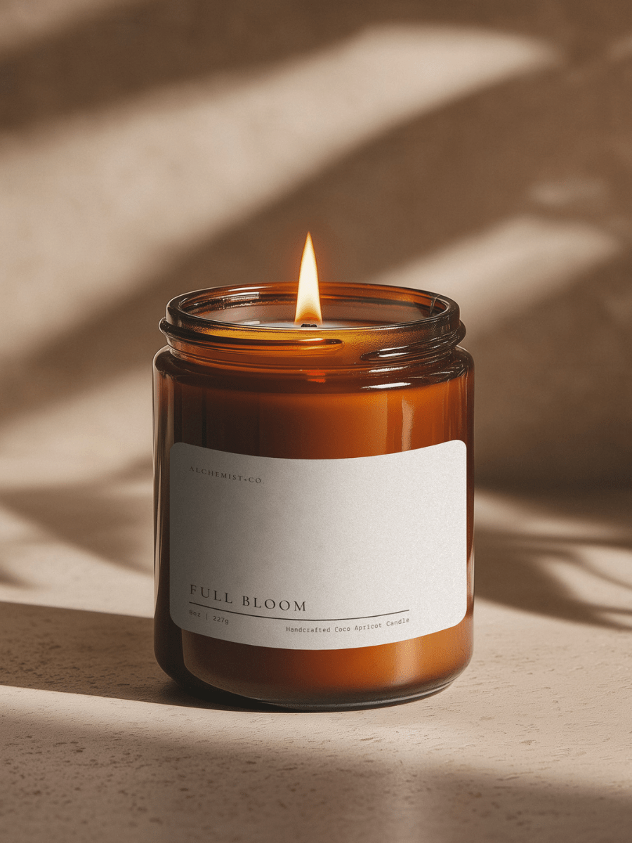 Plumeria + Sea Salt Jasmine Full Bloom Wellness Candle