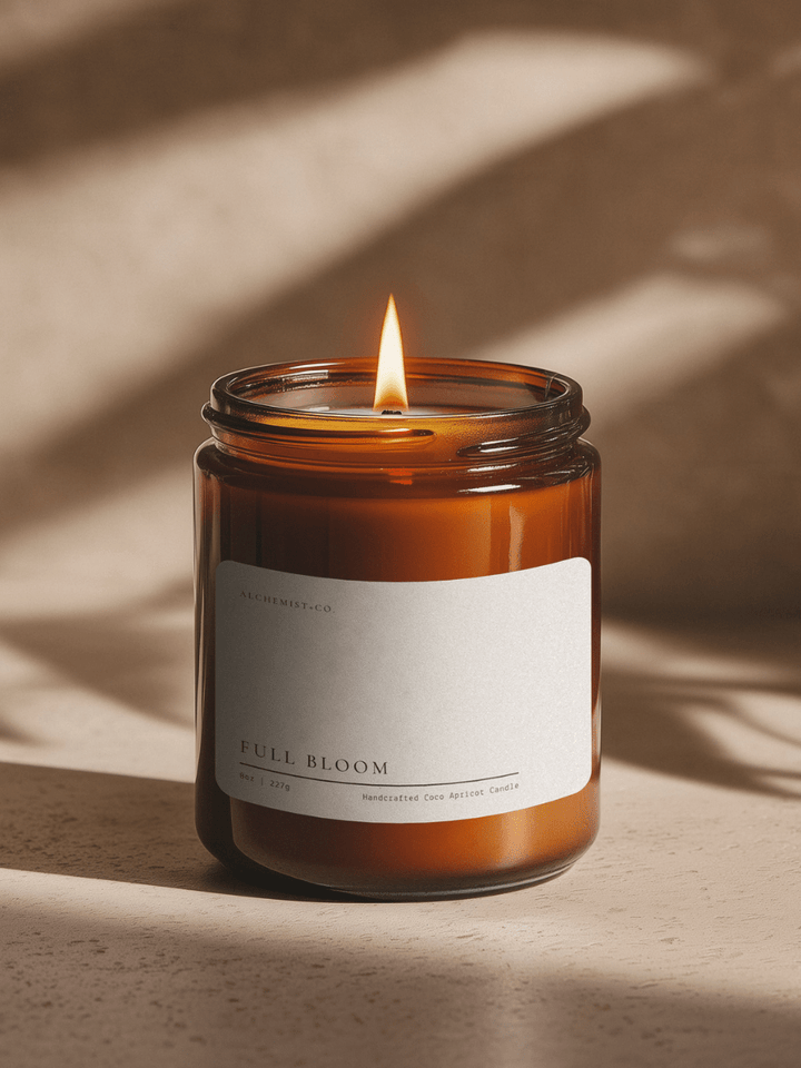 Plumeria + Sea Salt Jasmine Full Bloom Wellness Candle