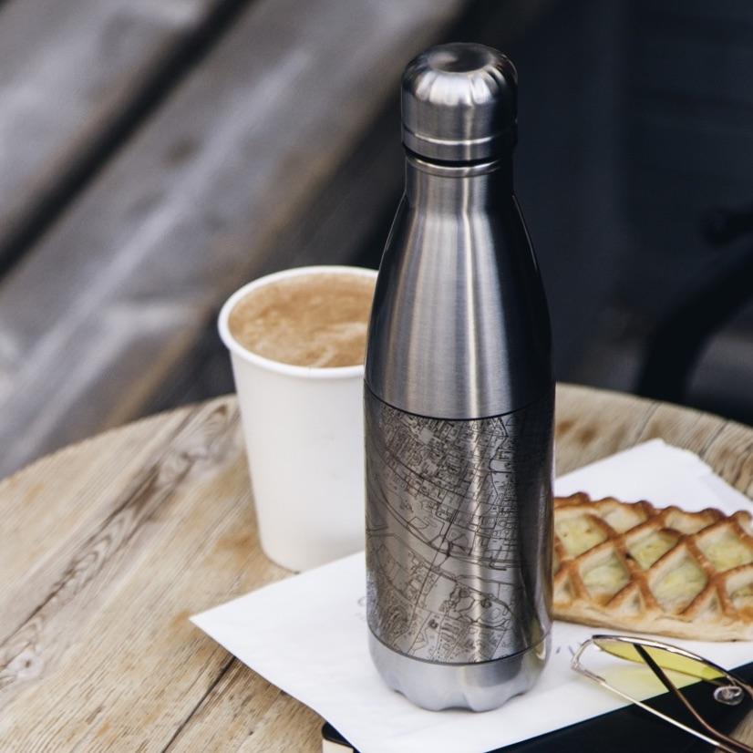Ring of Kerry - Ireland Engraved Map Insulated Bottle