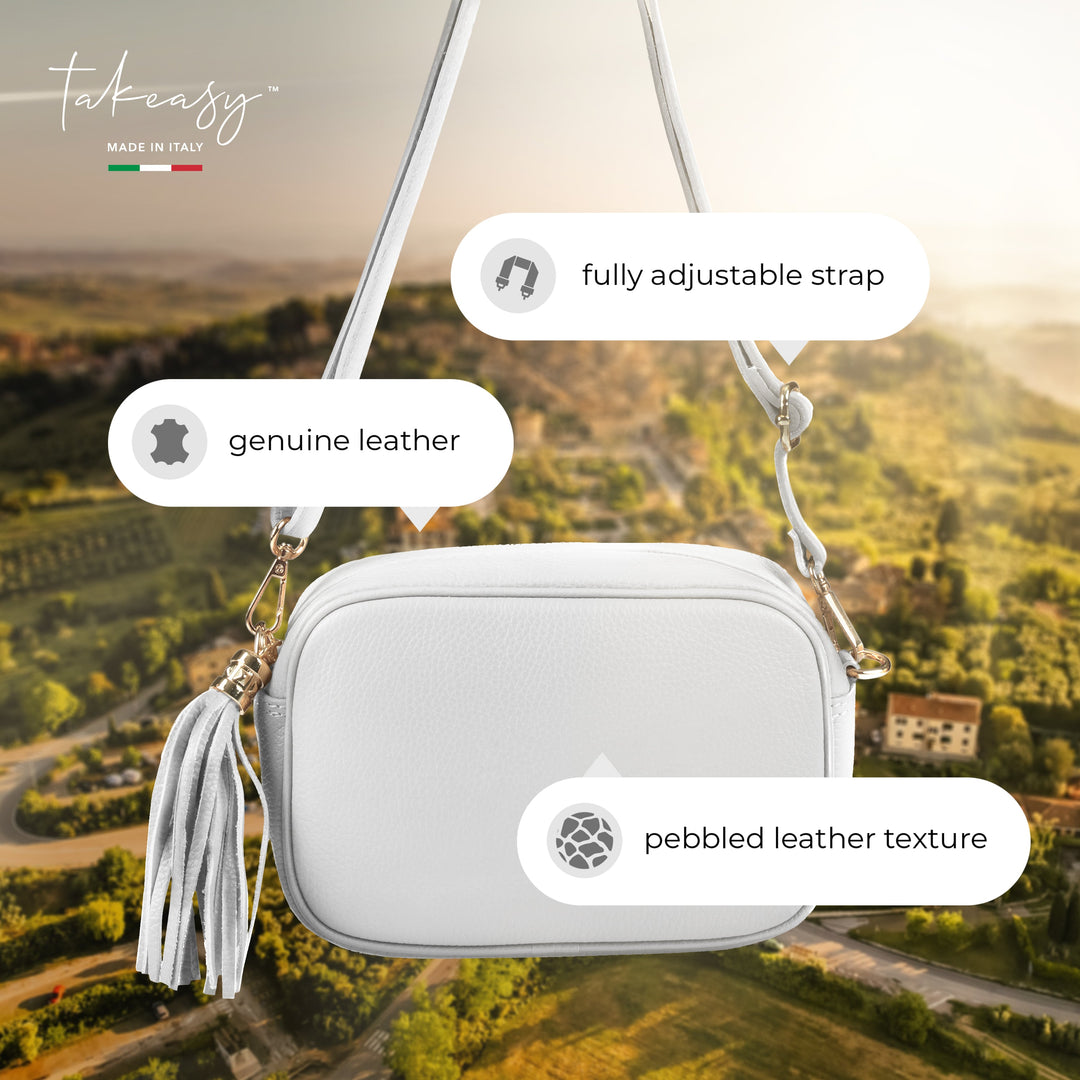 Calf Leather Crossbody Bag