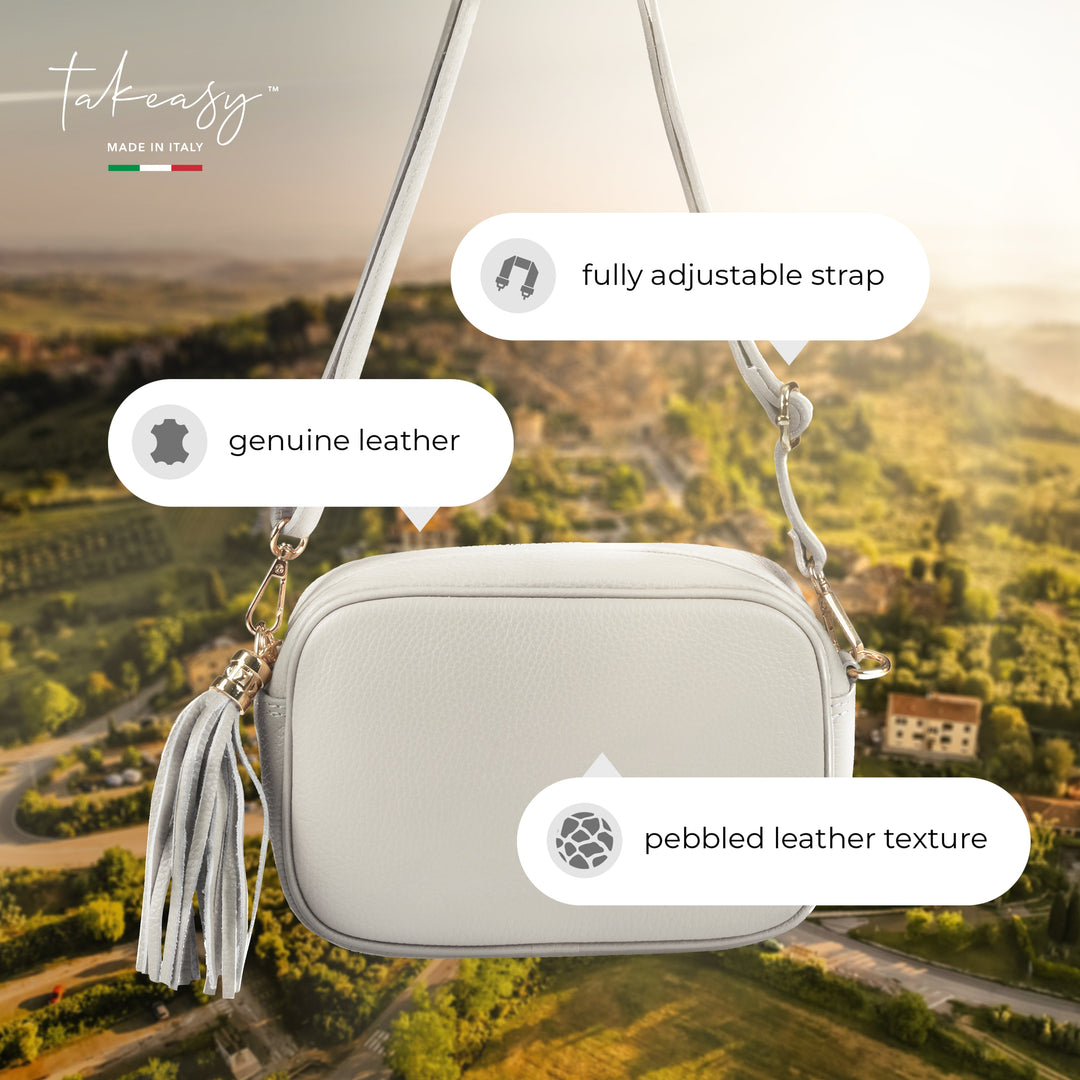 Calf Leather Crossbody Bag