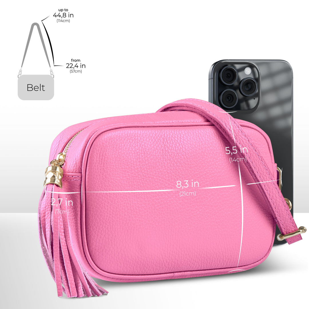 Calf Leather Crossbody Bag