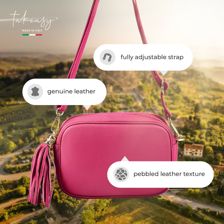 Calf Leather Crossbody Bag