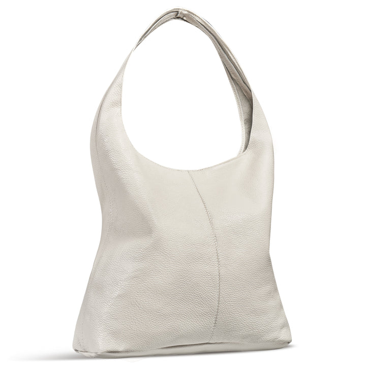 Calf Leather Hobo Bag