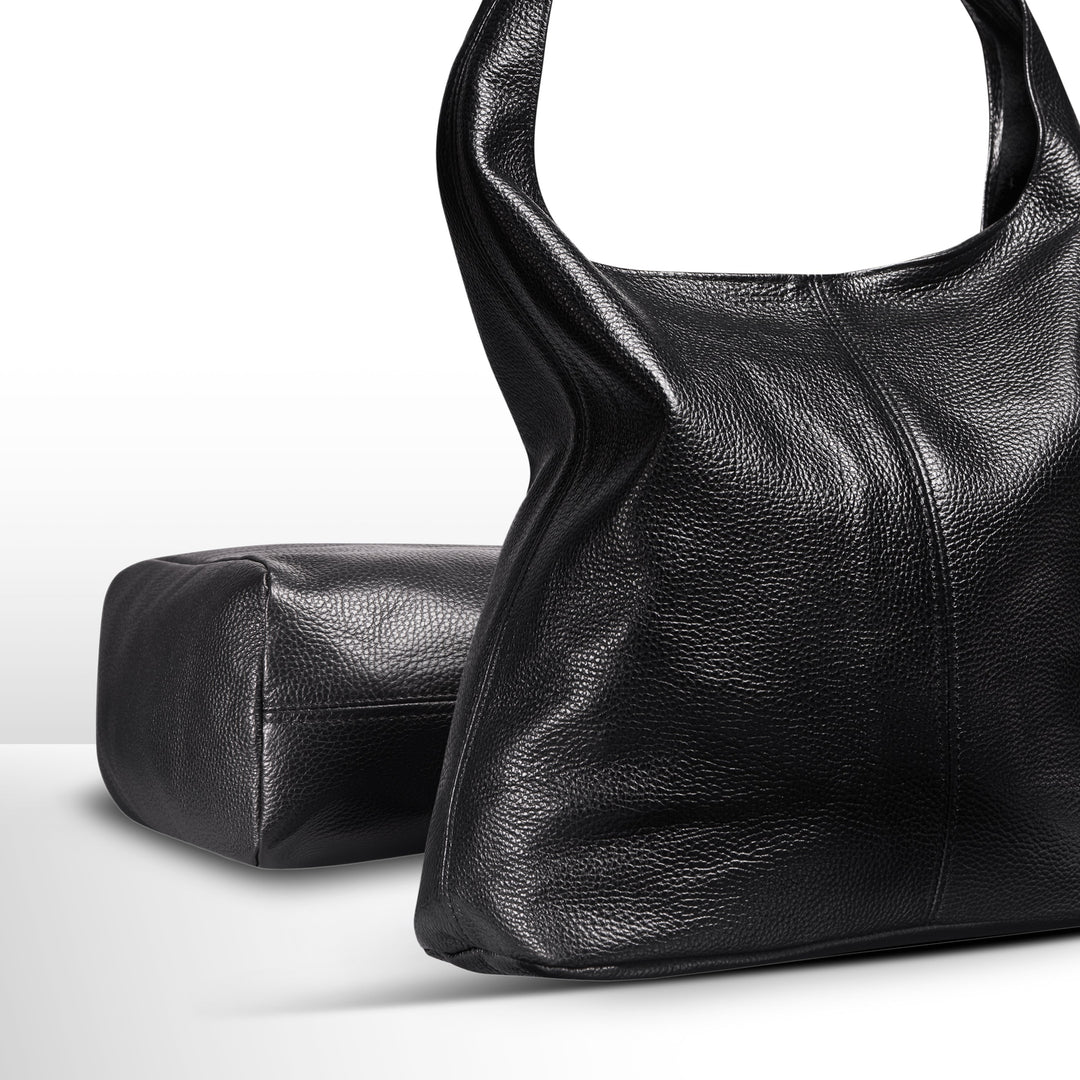 Calf Leather Hobo Bag