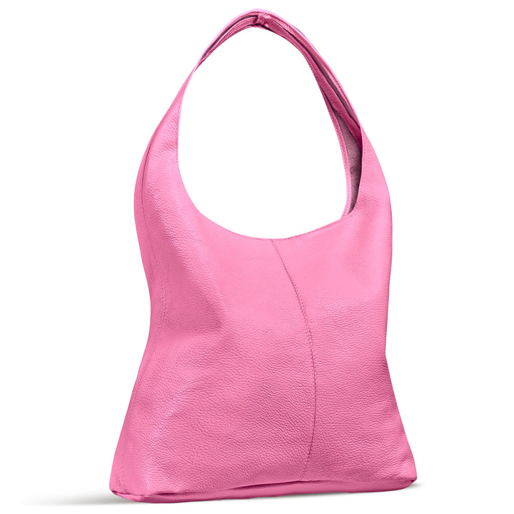 Calf Leather Hobo Bag