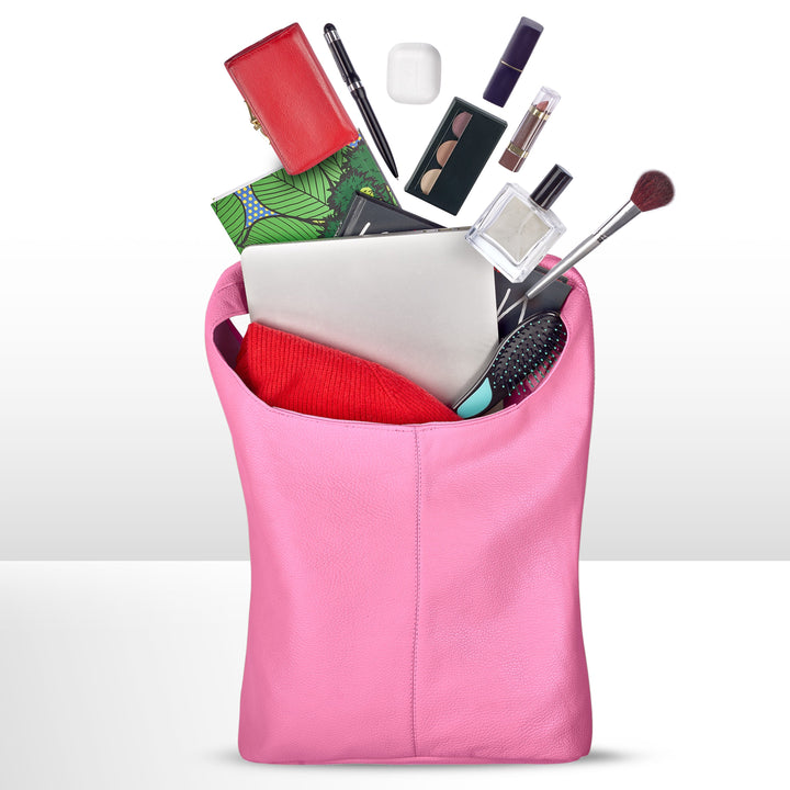 Calf Leather Hobo Bag