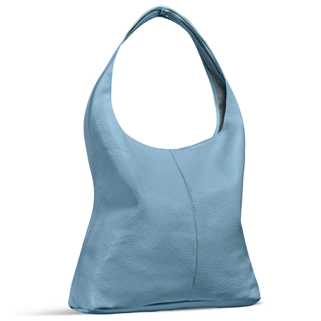 Calf Leather Hobo Bag
