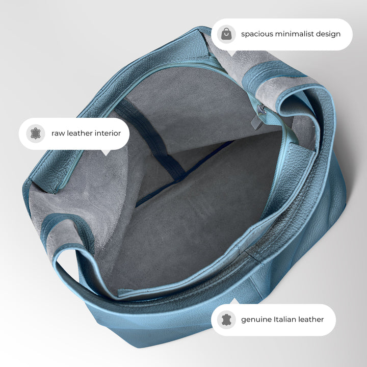 Calf Leather Hobo Bag