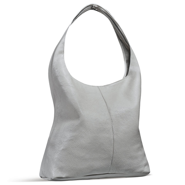 Calf Leather Hobo Bag