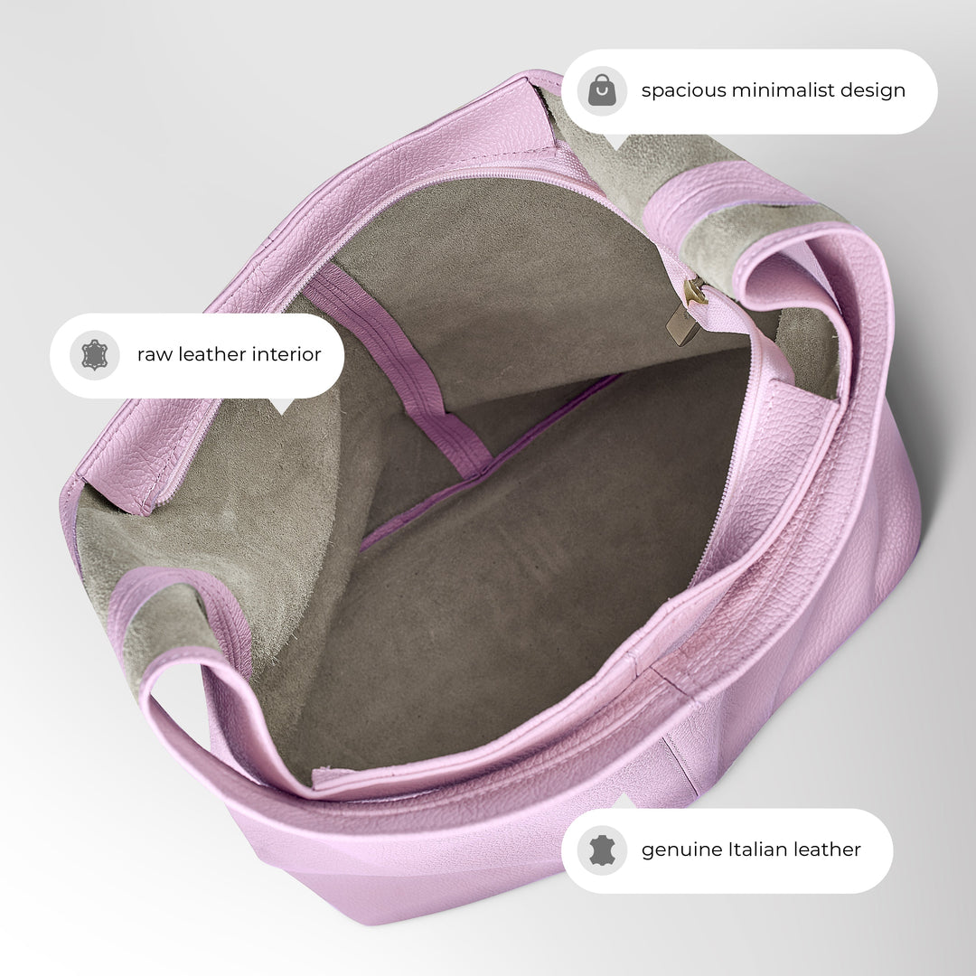 Calf Leather Hobo Bag