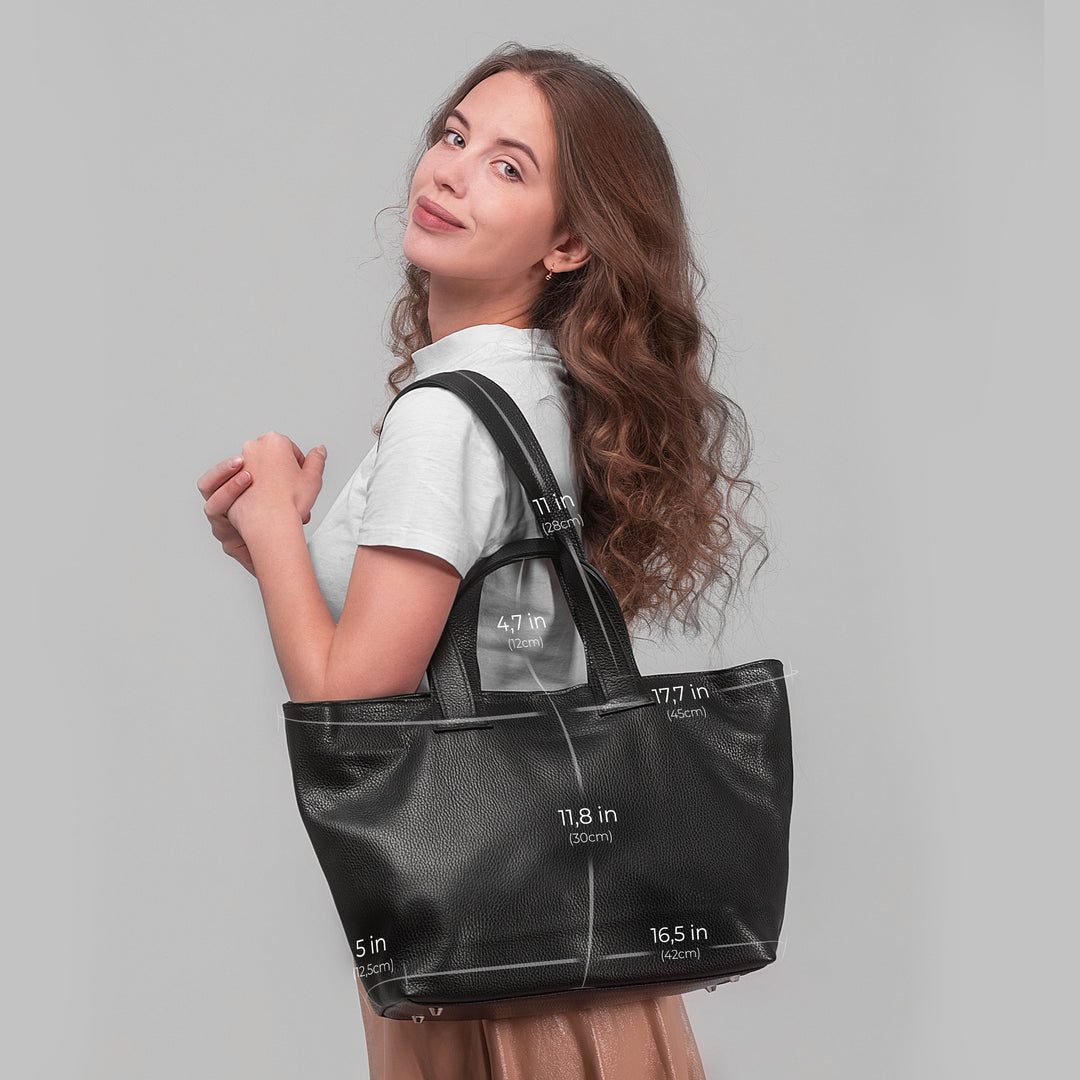 Calf Leather Tote Bag