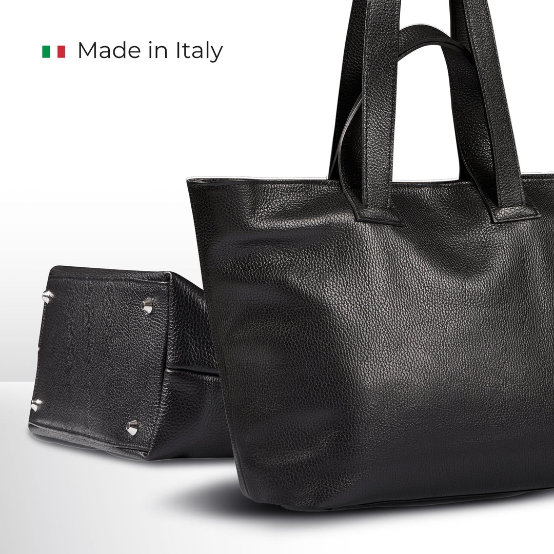 Calf Leather Tote Bag