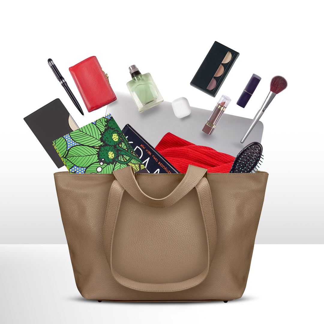 Calf Leather Tote Bag