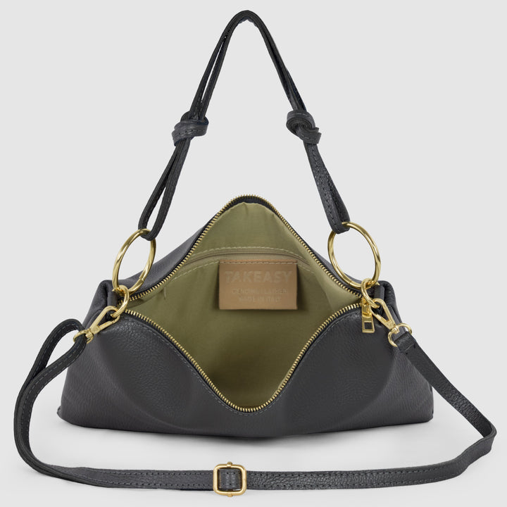 Calf Leather Shoulder Bag