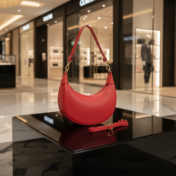 Calf Leather Shoulder Bag