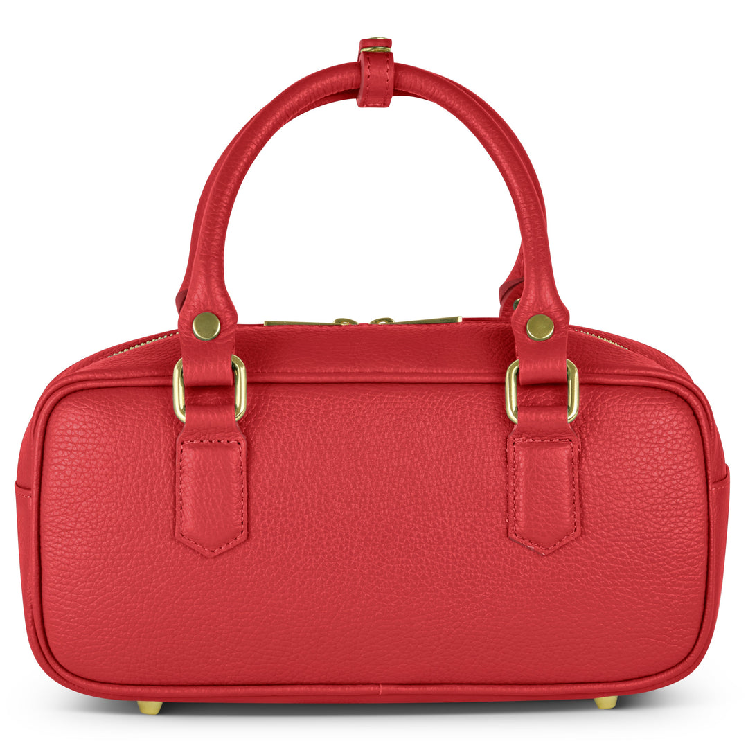 Calf Leather Top-Handle Bag