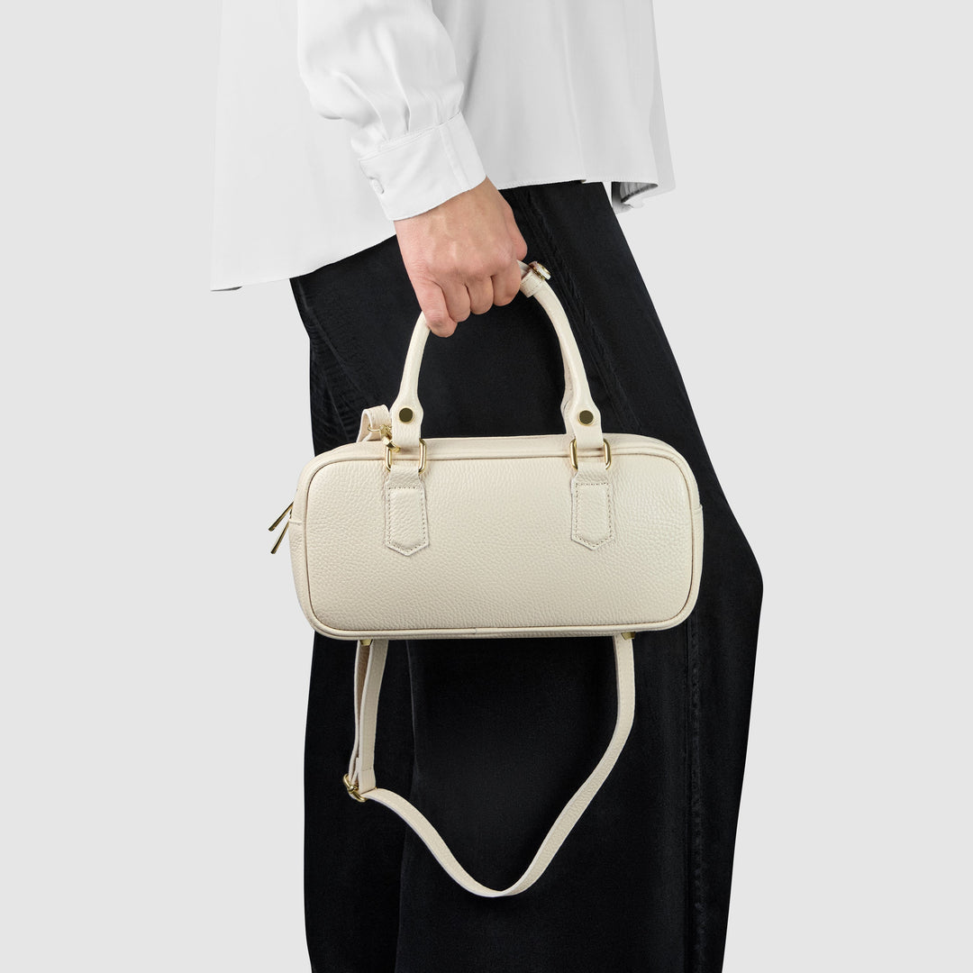 Calf Leather Top-Handle Bag