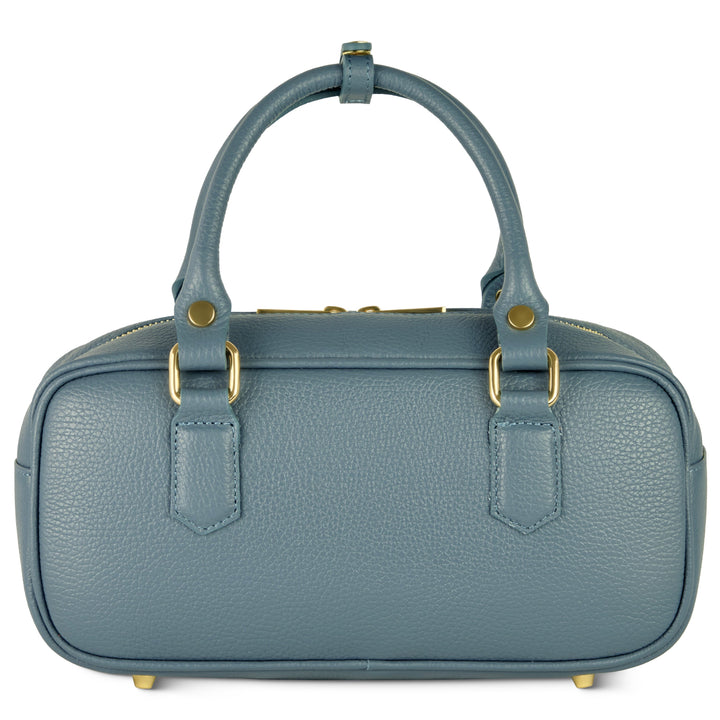 Calf Leather Top-Handle Bag