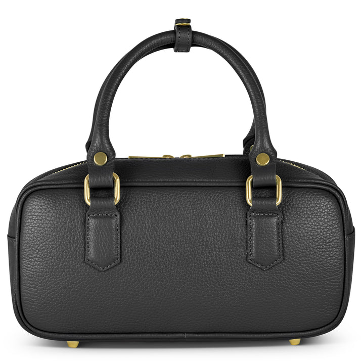 Calf Leather Top-Handle Bag