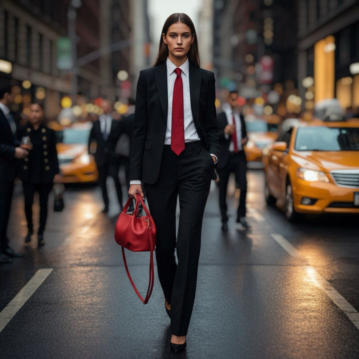 Calf Leather Top-Handle Bag