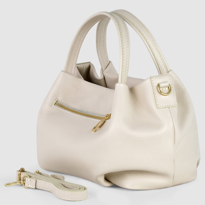 Calf Leather Top-Handle Bag