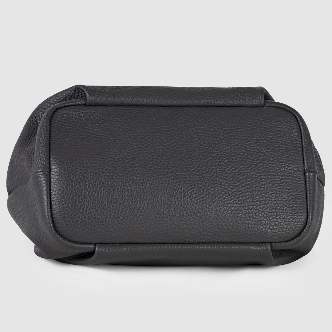 Calf Leather Top-Handle Bag