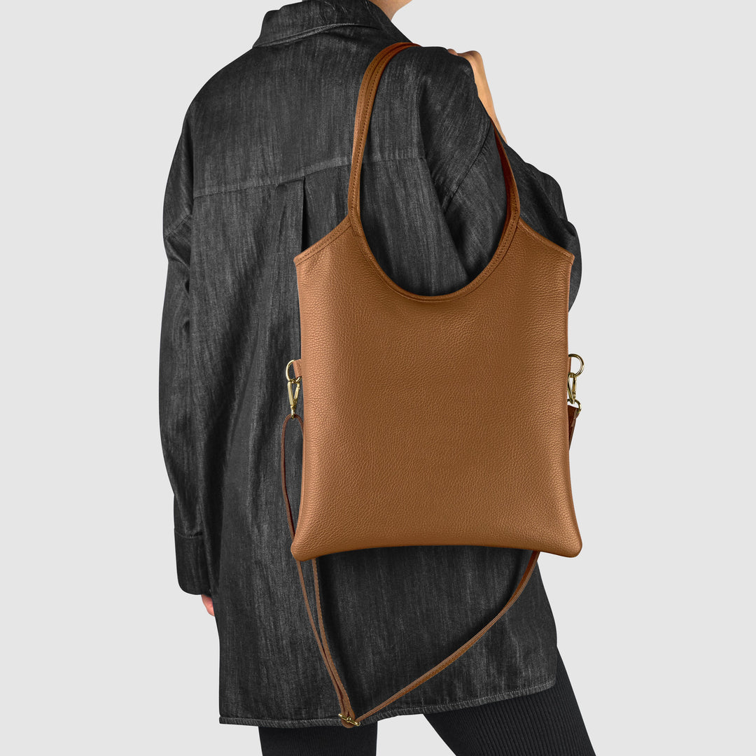 Calf Leather Tote Bag