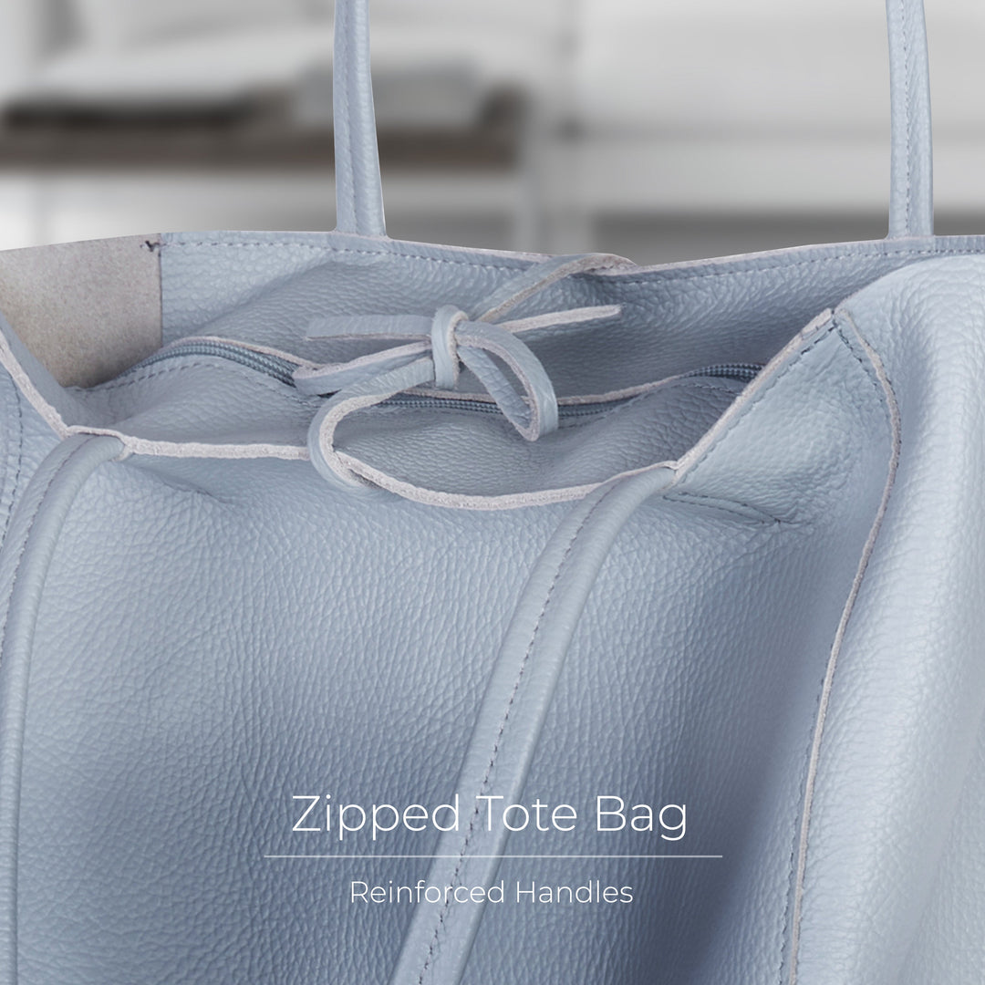 Calf Leather Tote Bag