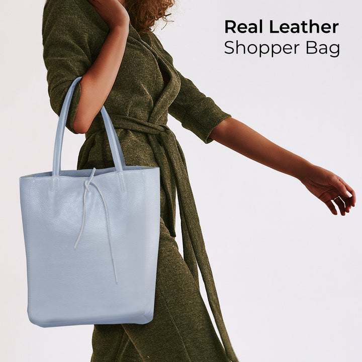 Calf Leather Tote Bag