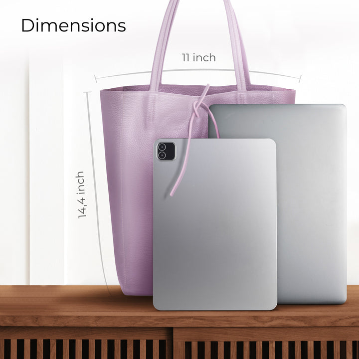 Calf Leather Tote Bag