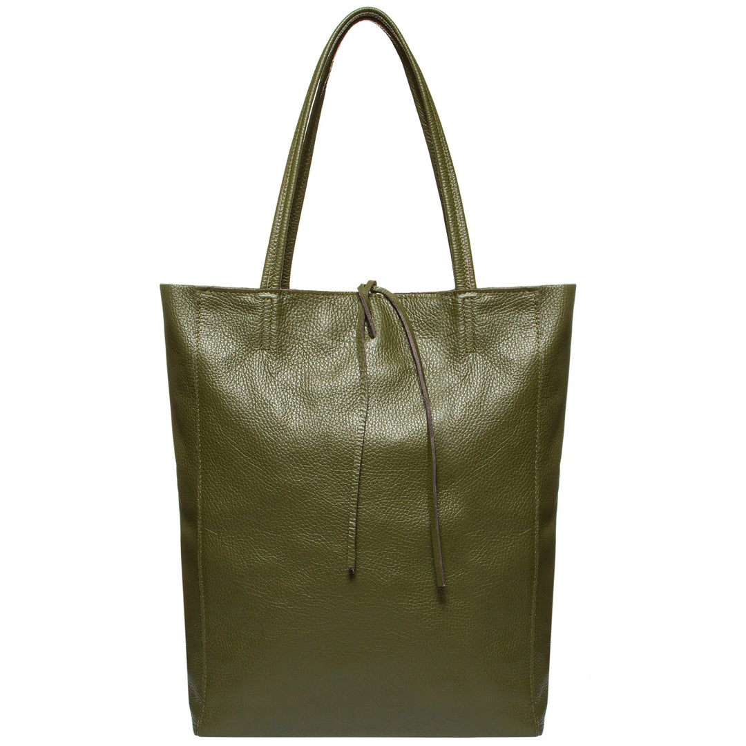 Calf Leather Tote Bag