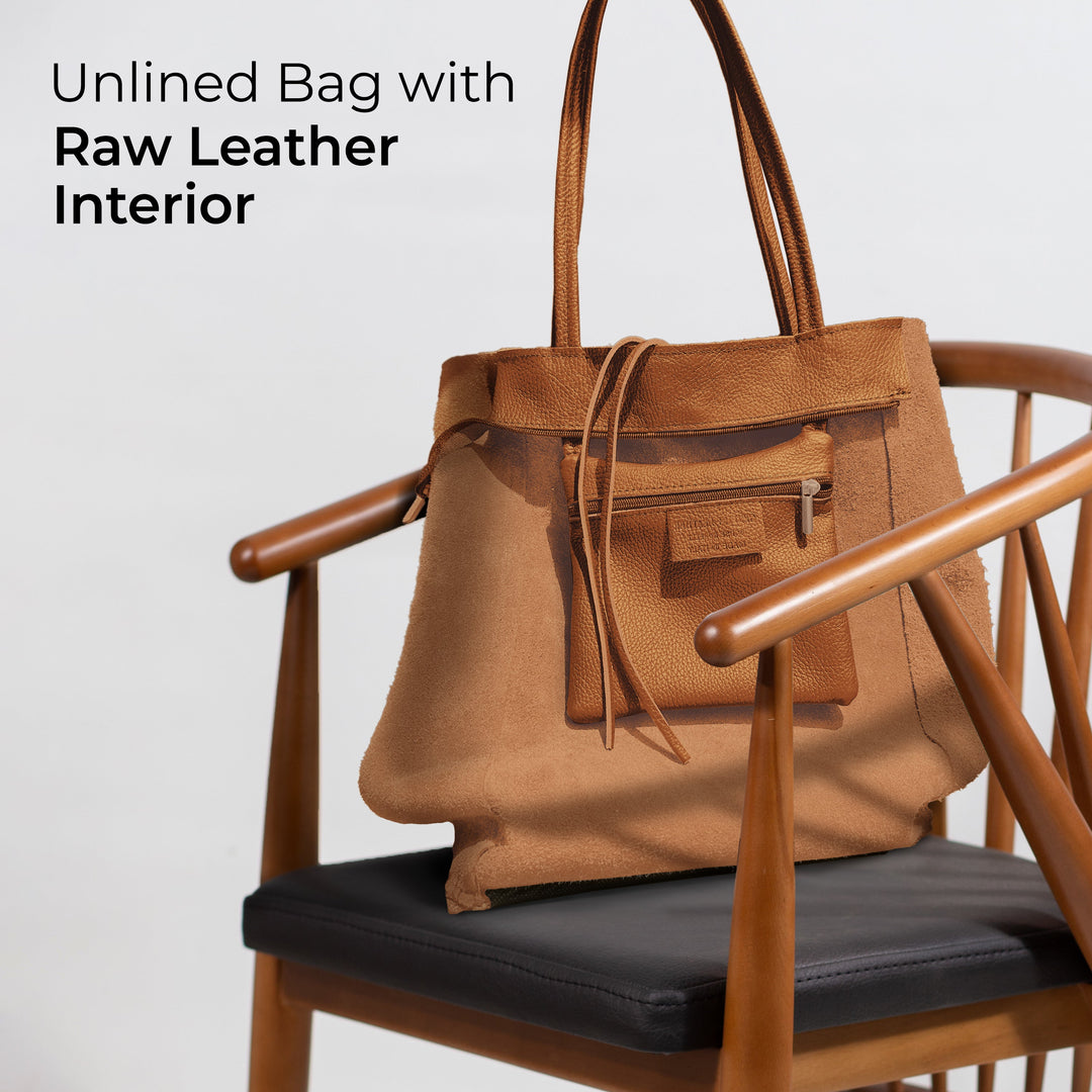 Calf Leather Tote Bag