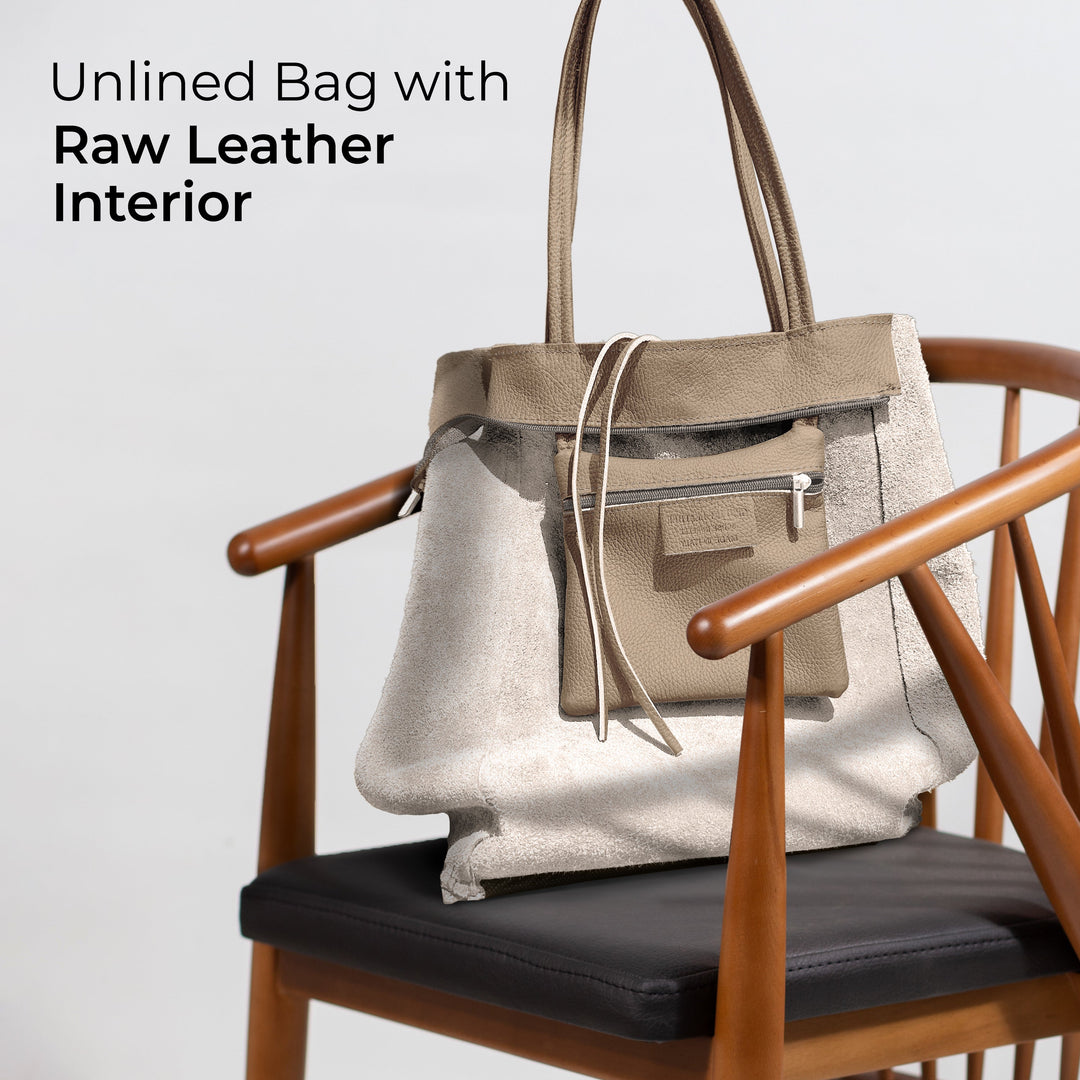 Calf Leather Tote Bag