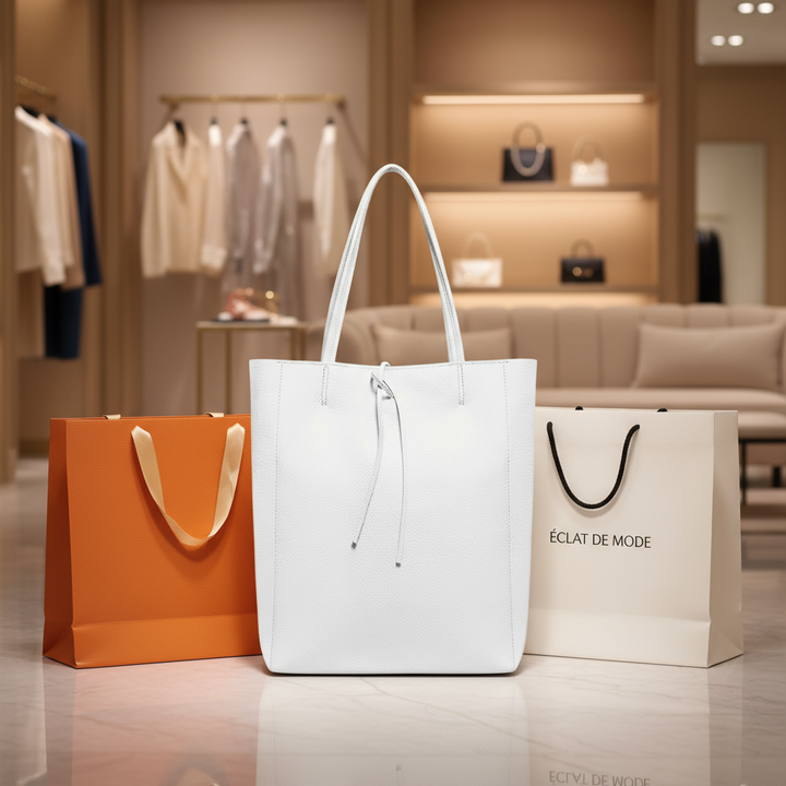 Calf Leather Tote Bag