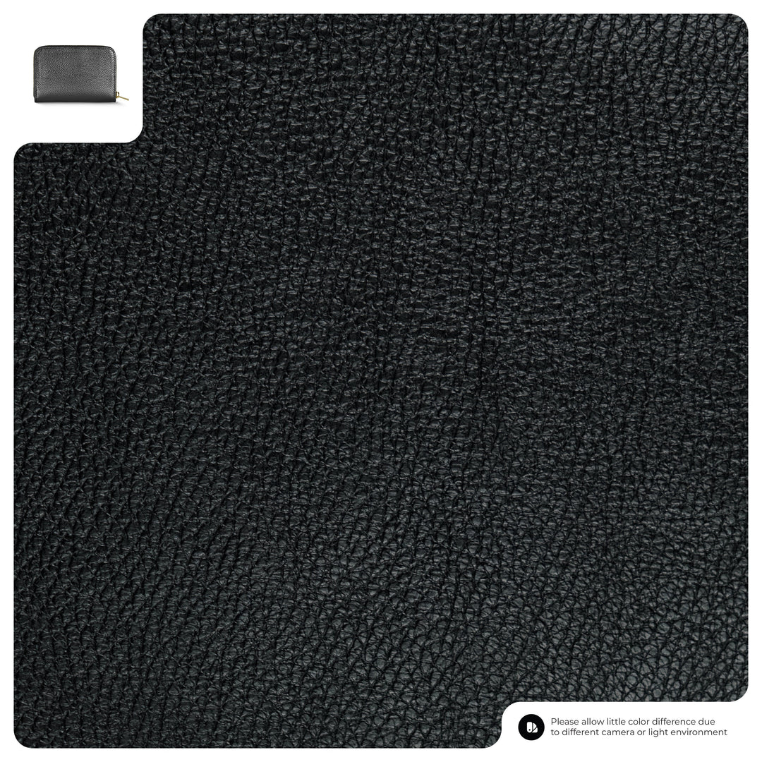 Metallic Calf Leather Wallet