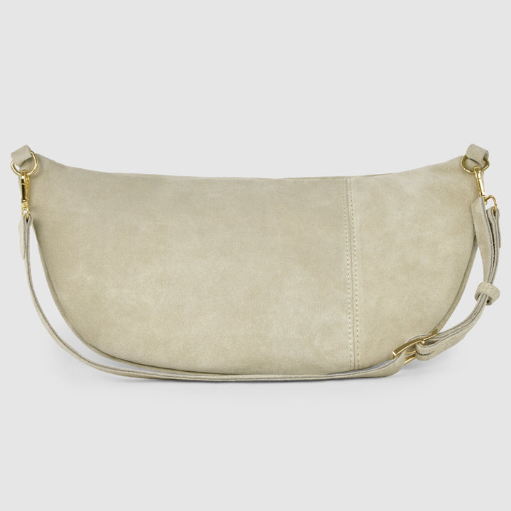 Suede Leather Crossbody Bag
