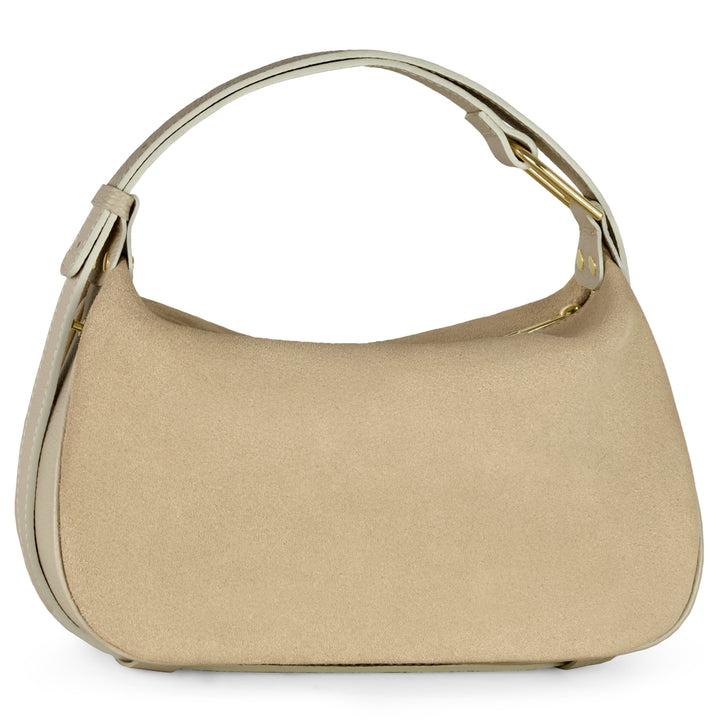 Suede Leather Crossbody Bag