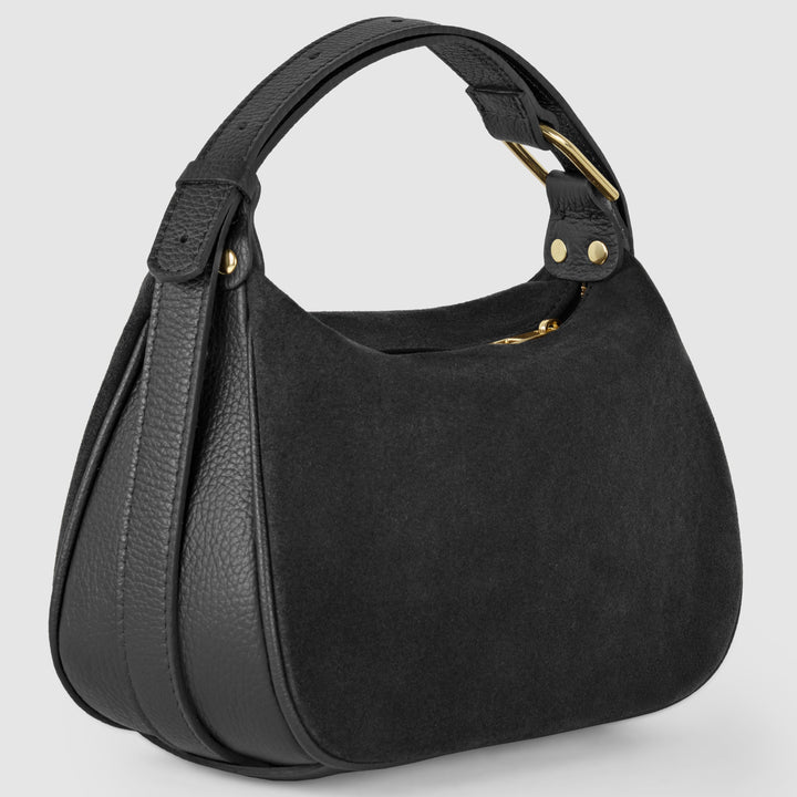 Suede Leather Crossbody Bag