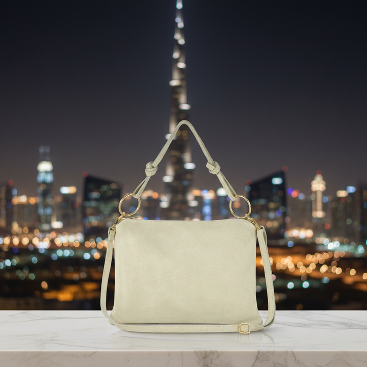 Suede Leather Shoulder Bag