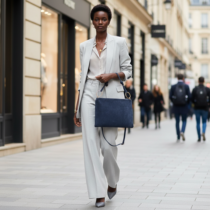 Suede Leather Shoulder Bag