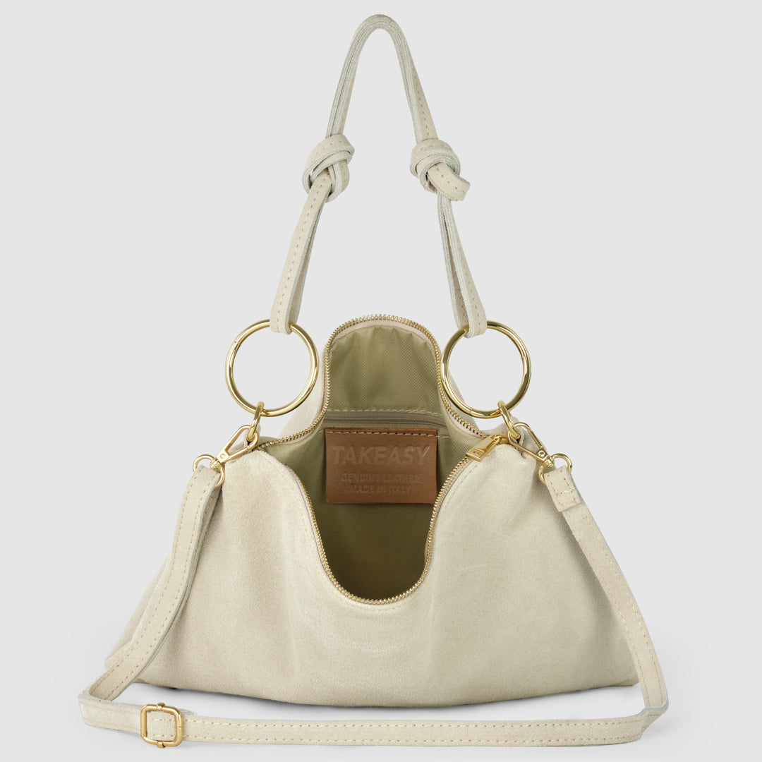 Suede Leather Shoulder Bag
