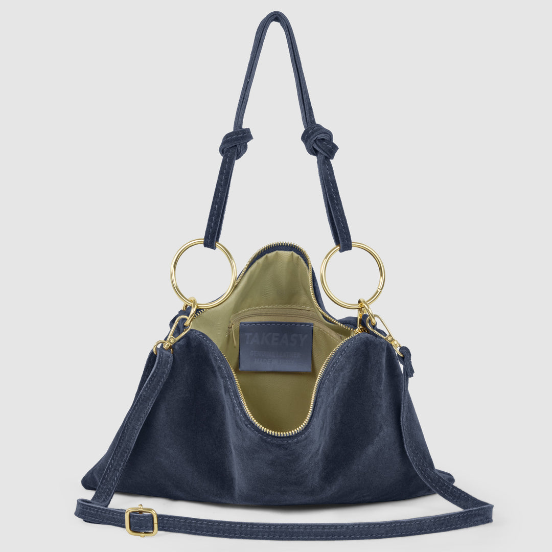 Suede Leather Shoulder Bag