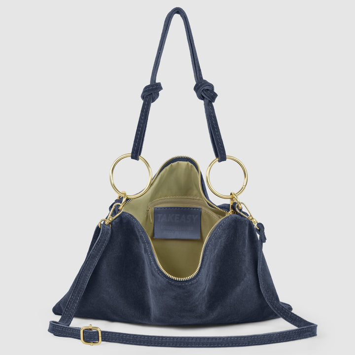 Suede Leather Shoulder Bag