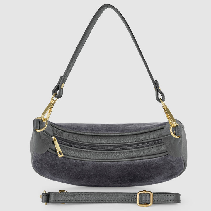 Suede Leather Shoulder Bag